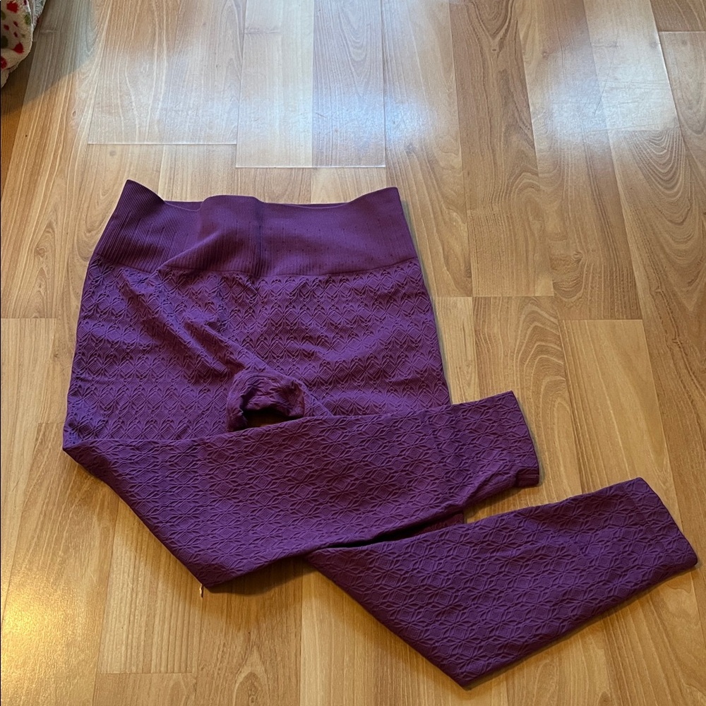 JoyLab Purple Textured Leggings